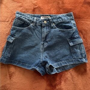 Women's Blue Denim Shorts - Like New